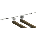Coated Double Top Tie